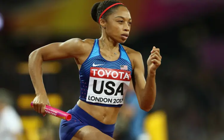 Allyson Felix Running